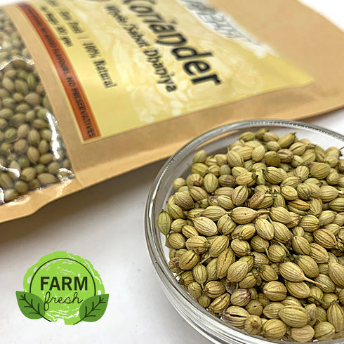 Rooted Peepul Coriander Whole | Dhaniya
